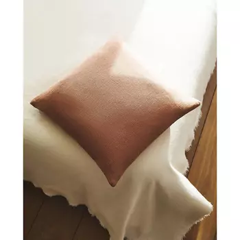 ZARA HOME Чехол на подушку из джута и хлопка 45 x 45