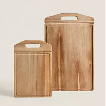 ZARA HOME Деревянная разделочная доска 32 x 3 x 50.5
