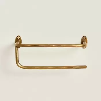 ZARA HOME Держатель для туалетной бумаги золотистого цвета