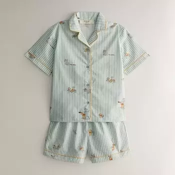 ZARA HOME Детская поплиновая пижама Винни Пух