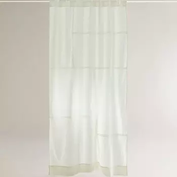 ZARA HOME Детская вышитая занавеска из хлопка 140 x 270