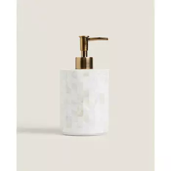 ZARA HOME Дозатор для жидкого мыла с перламутровой отделкой