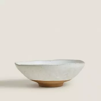 ZARA HOME Фактурная керамическая миска 18.2 x 6 x 18.2