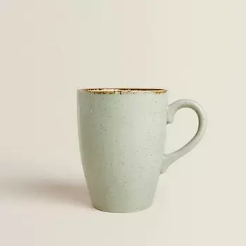 ZARA HOME Фарфоровая кружка с каймой в античном стиле