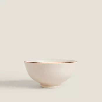 ZARA HOME Фарфоровая мини-чашка с антикварным краем 12.3 x 5.8 x 12.3