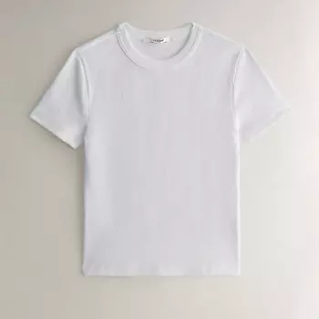 ZARA HOME Футболка из хлопка с коротким рукавом