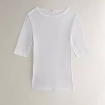 ZARA HOME Хлопковая футболка с короткими рукавами