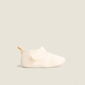 ZARA HOME Хлопковые ботильоны с ремешком на липучке