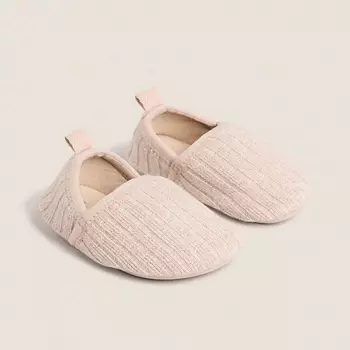 ZARA HOME Хлопковые тапочки-бабуш