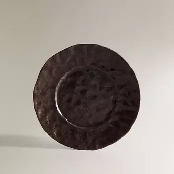 ZARA HOME Керамическая десертная тарелка неправильной формы 15.8 x 1.6 x 15.8