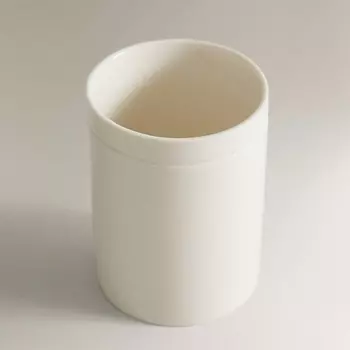 ZARA HOME Керамический стакан для зубных щеток с рельефным узором