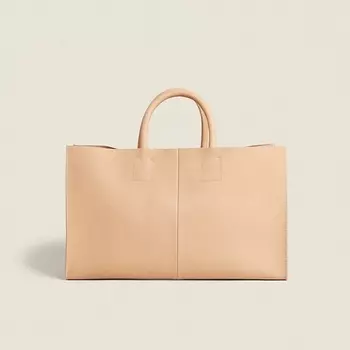 ZARA HOME Кожаная сумка-тоут