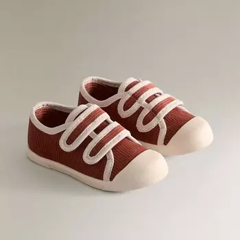 ZARA HOME Кроссовки из хлопка на липучках 1.0