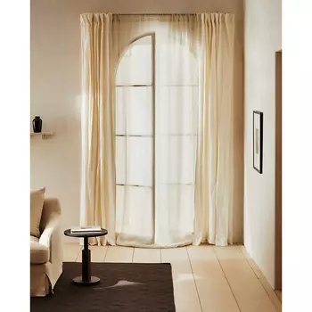 ZARA HOME Льняная штора 140 х 300