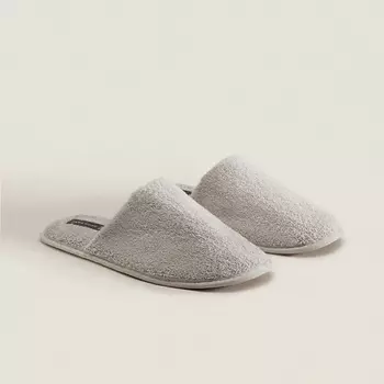 ZARA HOME Махровые тапочки