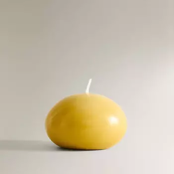 ZARA HOME Маленькая декоративная свеча овальной формы 154.0
