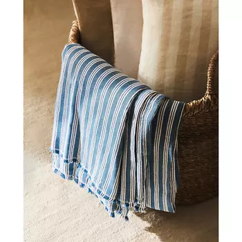 ZARA HOME Многофункциональное полосатое одеяло 140 x 190