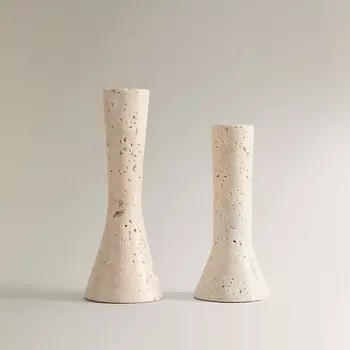 ZARA HOME Мраморный подсвечник 11,5х4,5х4,5