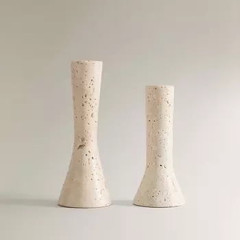 ZARA HOME Мраморный подсвечник 9,5х4,5х4,5