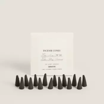ZARA HOME Набор ароматическийх конусов Leather amber scented incense 1.0