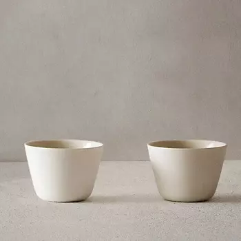 ZARA HOME Набор из 2-х чаш, размер 7 x 5.5 x 7