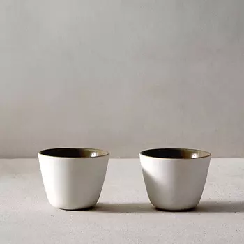 ZARA HOME Набор из 2-х чаш, размер 7 x 5.5 x 7