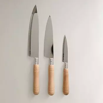 ZARA HOME Набор ножей с деревянными ручками 3.0