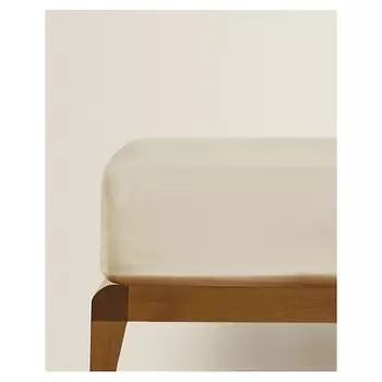 ZARA HOME Натяжная простыня Percale на резинке 300 TC 180 x 200 x 40 см
