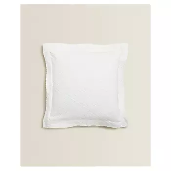ZARA HOME Наволочка хлопковая с геометрическим дизайном 50 x 50 см