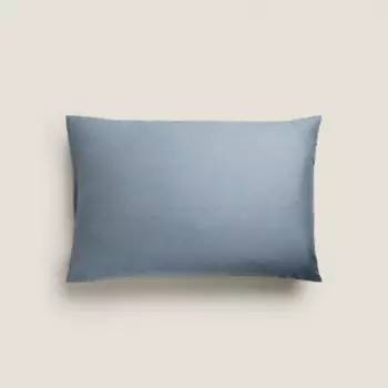 ZARA HOME Наволочка из хлопкового перкаля 200 нитей 45 x 110