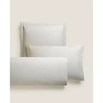 ZARA HOME Наволочка из хлопкового перкаля 200 нитей 60 x 60