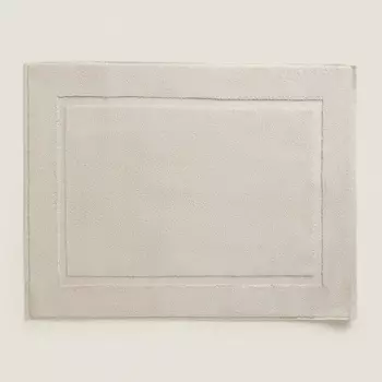ZARA HOME Нескользящий коврик для ванной из мягкой махровой ткани