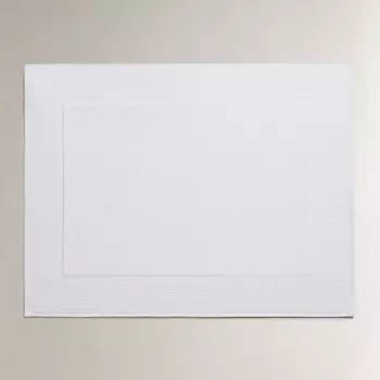 ZARA HOME Нескользящий коврик для ванной вафельной вязки