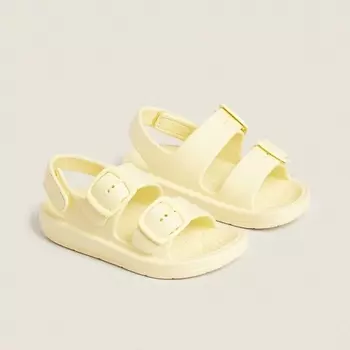 ZARA HOME Объемные шлепанцы с пряжками