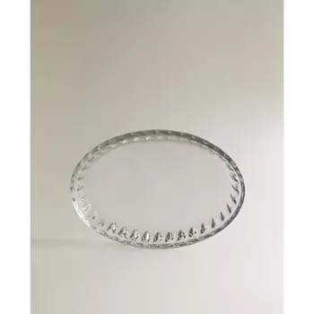 ZARA HOME Овальная мыльница из стекла