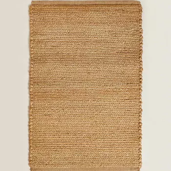 ZARA HOME Плетеный джутовый коврик 60 x 90