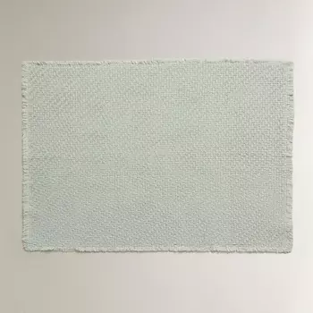 ZARA HOME Плетеный коврик для ванной из хлопка с антискользящим основанием