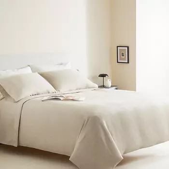 ZARA HOME Пододеяльник 310 гxм льняной 135 x 200