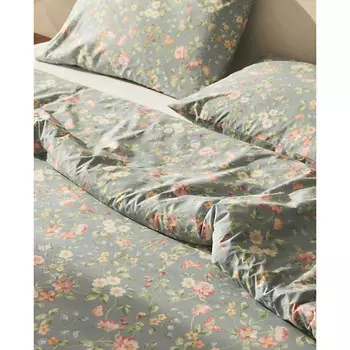 ZARA HOME Пододеяльник с цветочным принтом 135 x 200