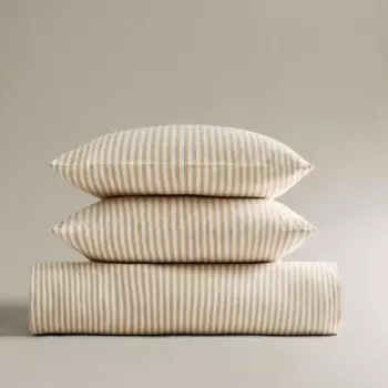 ZARA HOME Пододеяльник в узкие полоски 150 x 220