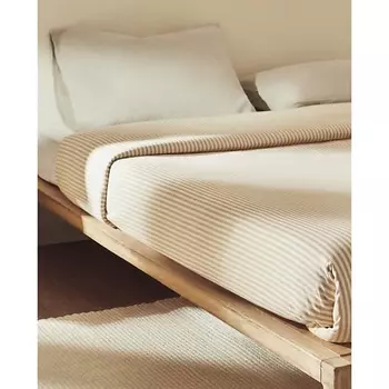 ZARA HOME Пододеяльник в узкие полоски 290 x 260