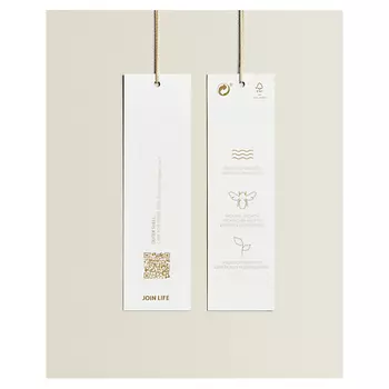 ZARA HOME Полупрозрачная льняная занавеска для душа 180 x 200 см