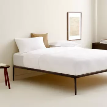 ZARA HOME Простынь 300 нитей сатиновая притачная 200 x 200 x 40