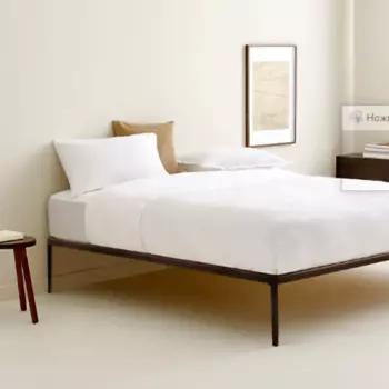 ZARA HOME Простынь 300 нитей сатиновая притачная 105 x 200 x 40