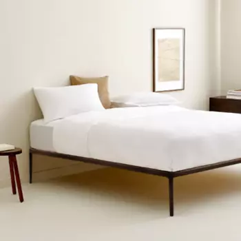 ZARA HOME Простынь 300 нитей сатиновая притачная 160 x 200 x 40