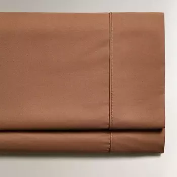 ZARA HOME Простыня хлопково-перкаль плоский лист 210 x 280