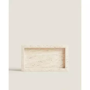 ZARA HOME Прямоугольная мыльница из мрамора