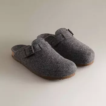 ZARA HOME Сабо из фетра с пряжкой