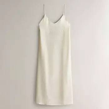 ZARA HOME Шелковая ночная рубашка