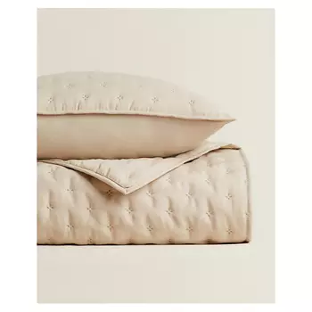ZARA HOME Стеганое одеяло с узором 180 x 250 см